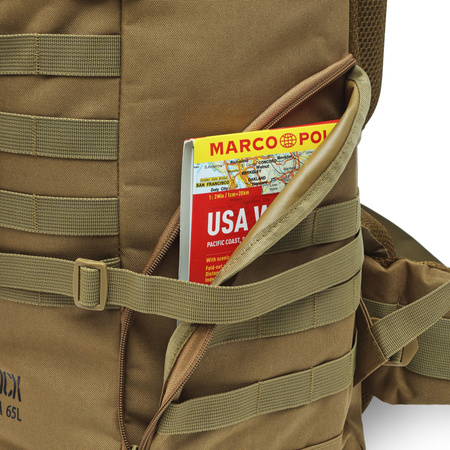NC3903 PLECAK TAKTYCZNY MAVERICK BRĄZOWY 65L NILS CAMP