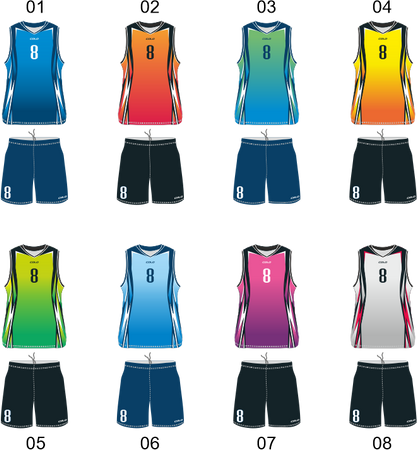 Strój koszykarski Colo Morsel 08