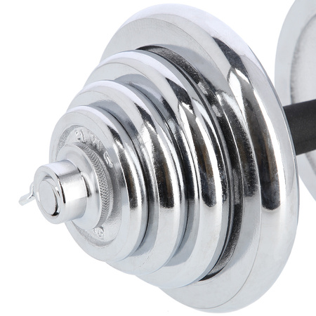 STC50 SZTANGIELKI REGULOWANE W WALIZCE CHROMOWANE 50KG HMS