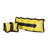 WW02 YELLOW OBCIĄŻNIKI 2 x 1.5 KG ONE FITNESS