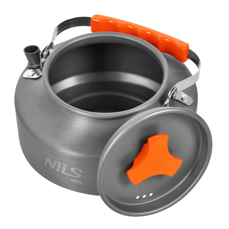 NC17118 CZAJNIK TURYSTYCZNY Z POKRYWKĄ  1,1 L NILS CAMP