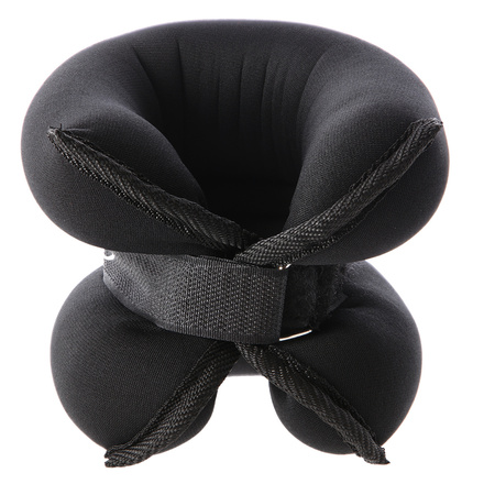 OB06 BLACK OBCIĄŻNIKI DO ĆWICZEŃ NA KOSTKI I NADGARSTKI 2 x 3 KG HMS