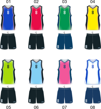 Strój koszykarski Colo Vapour 04