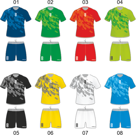 Strój siatkarski Colo Brick 05