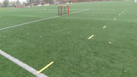 Znaczniki pola płaskie - pasy Biały