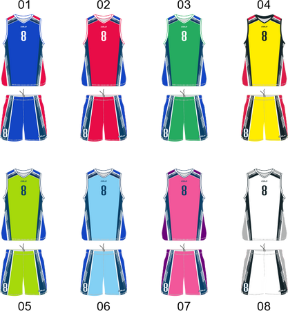 Strój koszykarski Colo Shabby 07