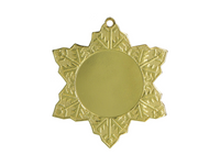 Medal MMC22050/G Śnieżynka 