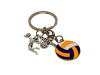 Brelok siatkówka 'I love volleyball' 