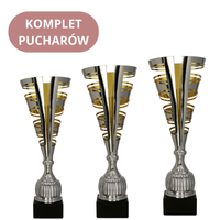Zestaw 3 pucharów 2086 A, B, C