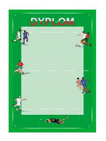 Dyplom piłka nożna DYP30