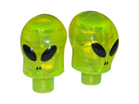 Świecące nakładki na wentyle rowerowe