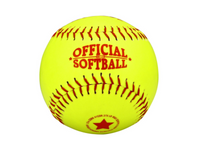 Piłka baseballowa softball - 180 g