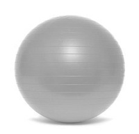 Piłka gimnastyczna BL003 65 cm szara