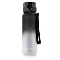 Bidon sportowy Meteor 500 ml czarny / biały