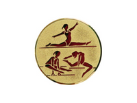 Emblemat gimnastyka dziewczęta