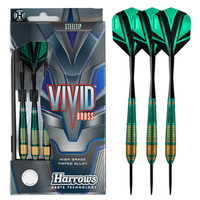 Rzutki Harrows Vivid Steeltip, green