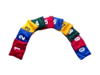 Woreczek szkolny z cyframi (10 szt.)