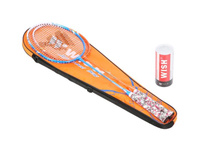 ALUMTEC 55K ZESTAW RAKIET DO BADMINTONA + LOTKI 3 SZT WISH