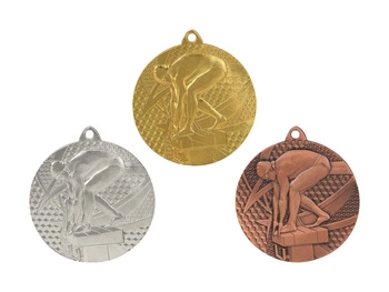 Zestaw 3 Medali MMC7450 Pływanie