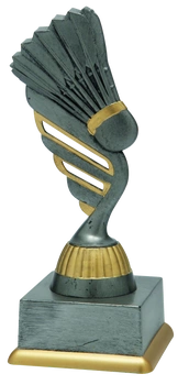 Statuetka badminton SS1824-03 19 cm