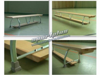 Ławka z metalowymi nogami 3,0 m