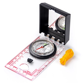 Kompas z lusterkiem Meteor 45 mm 71024