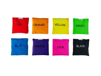 Woreczki gimnastyczne - zestaw COLOURS