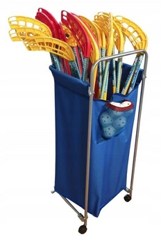 Wózek na kije do unihokeja