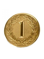 Emblemat 1 tłoczony 25 mm