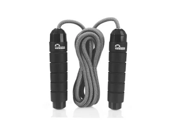 Skakanka sznurkowa 2,8 m - szara