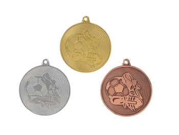 Zestaw 3 Medali MMC9750 - piłka nożna
