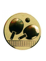 Emblemat tenis stołowy 25 mm
