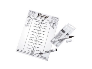 Tablica suchościeralna do darta DRY Wipe Score Board