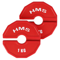 TSN100 2 x 1 KG TALERZ NA SPRZĘT DO TRENINGU SIŁOWEGO I FITNESS TYPU NAKŁADKA 2 x 1 KG HMS