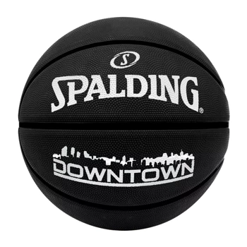 Piłka do koszykówki Spalding NBA Downtown Black OUTDOOR