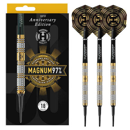 Rzutki Harrows MAGNUM 97% 50th ANNIVERSARY EDITION softip