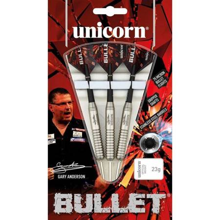 Rzutki steel tip Unicorn BULLET STAINLESS STEEL - Gary Anderson (r2)