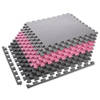 MP10 MATA PUZZLE MULTIPACK PINK-GREY 9 ELEMENTÓW 10MM ONE FITNESS