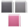 MP10 MATA PUZZLE MULTIPACK PINK-GREY 9 ELEMENTÓW 10MM ONE FITNESS